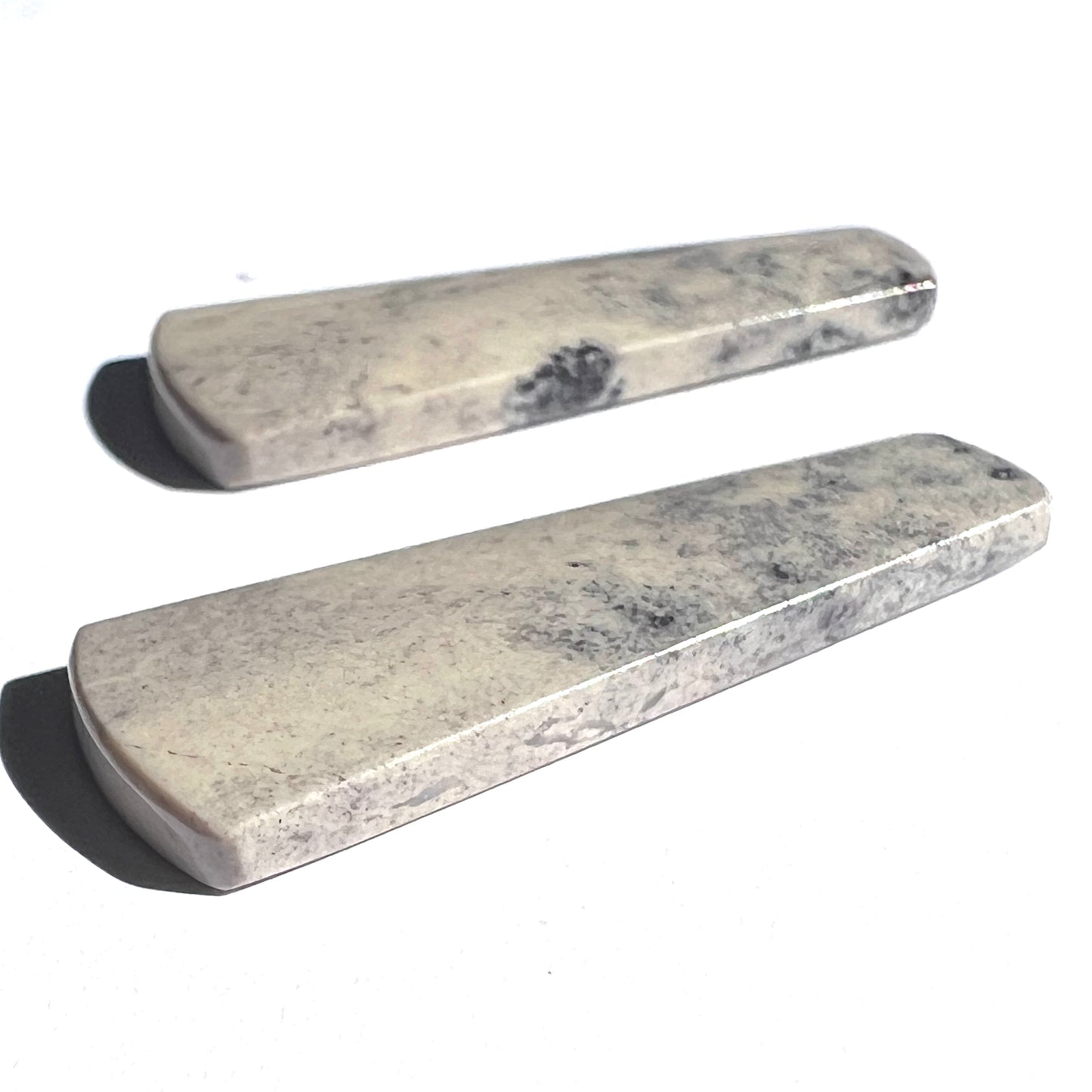Porcelain/Sci-fi/Exotica Jasper PAIR, 26.68 ctw.