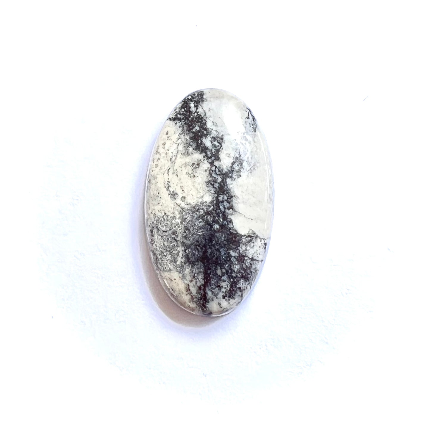 Porcelain/Sci-fi/Exotica Jasper Cabochon, 16.70 cts.
