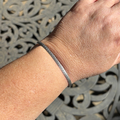 Scale Pattern Cuff Bracelet ✧ Made-to-Order