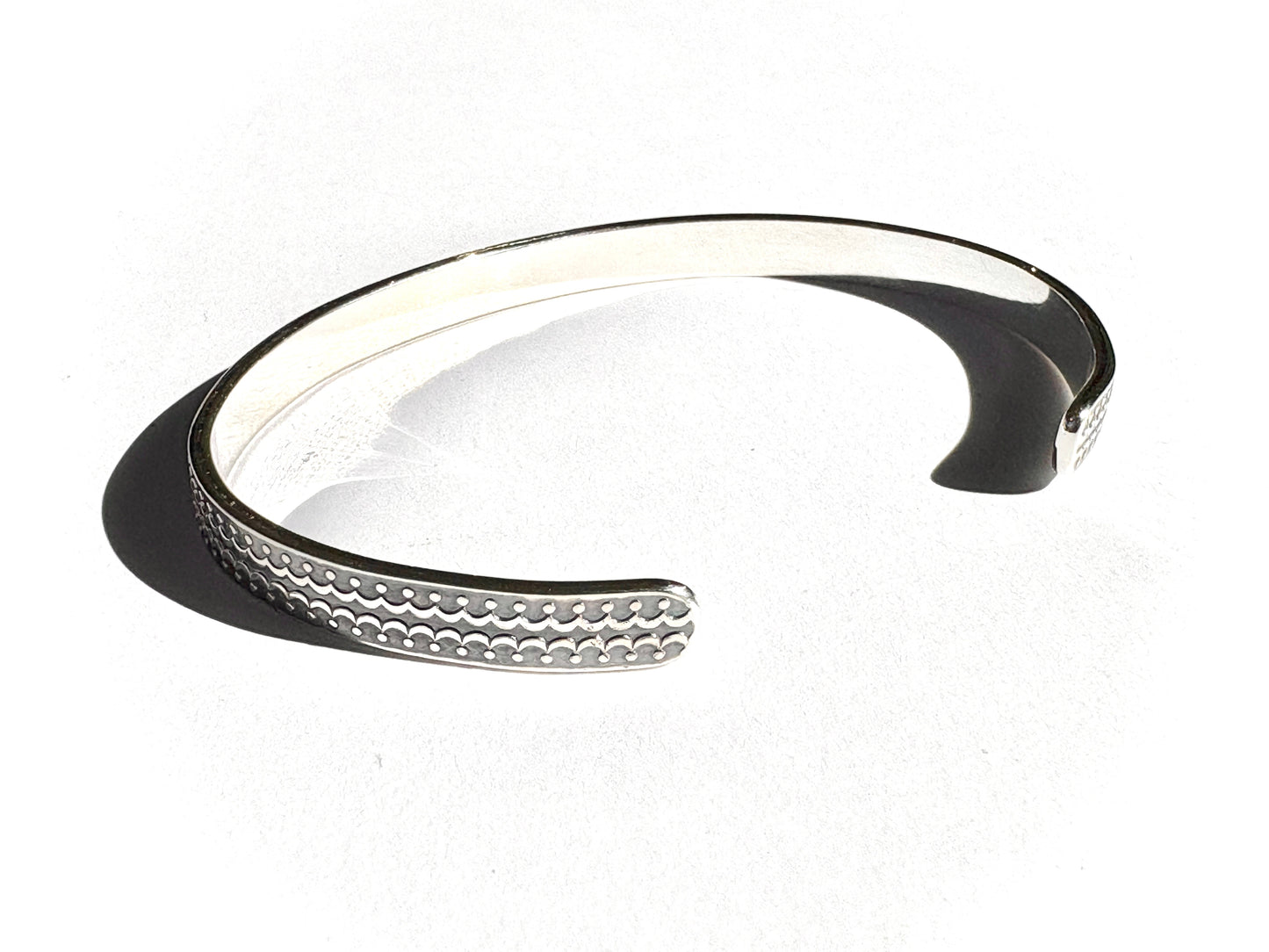 Scalloped Center Cuff Bracelet ✧ Made-to-Order