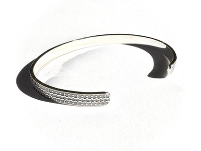 Scalloped Center Cuff Bracelet ✧ Made-to-Order