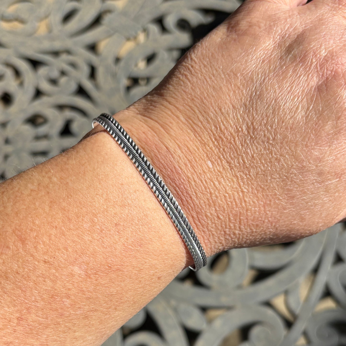 Twisted Rope & Coil Cuff Bracelet ✧ Made-to-Order