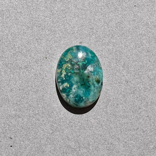 Needles Blue Chrysocolla, 7.73 cts.