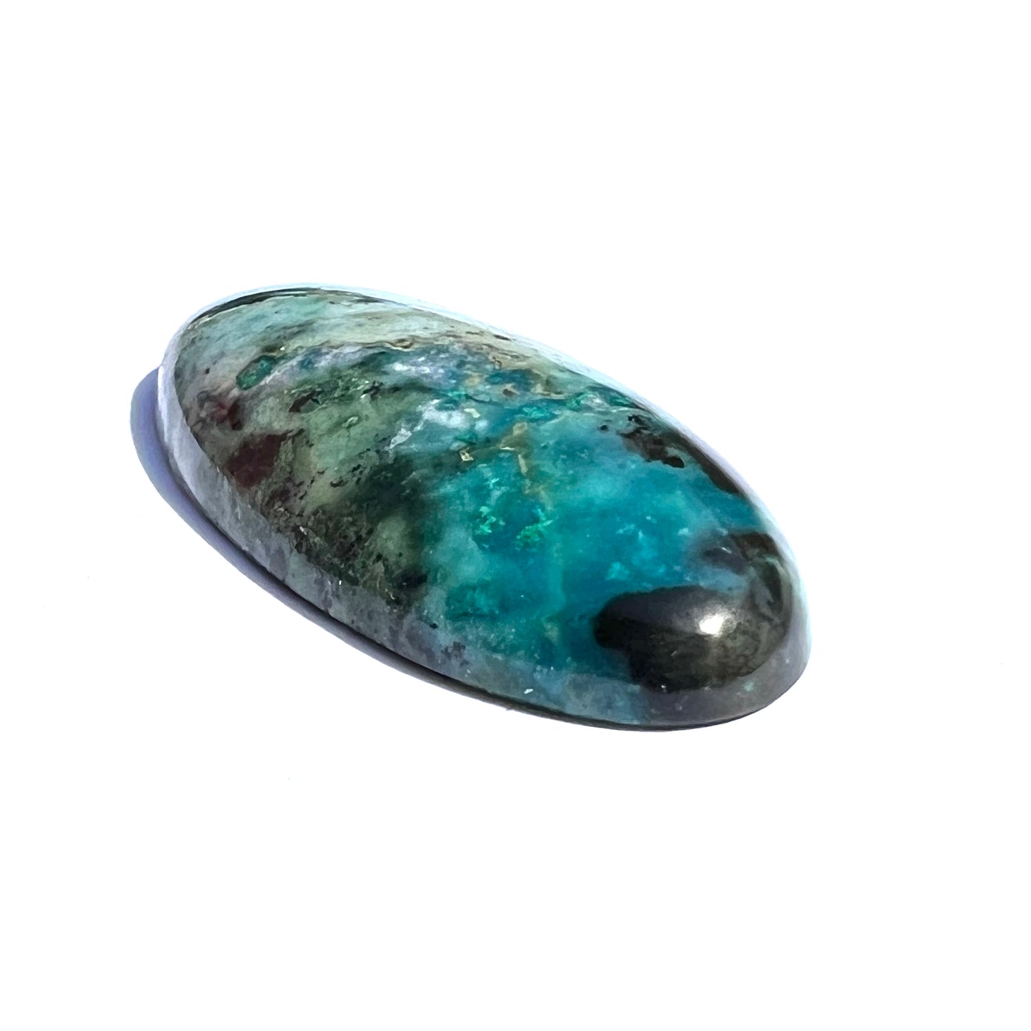 Danielle C.  |  Needles Blue Chrysocolla, 44.76 cts.