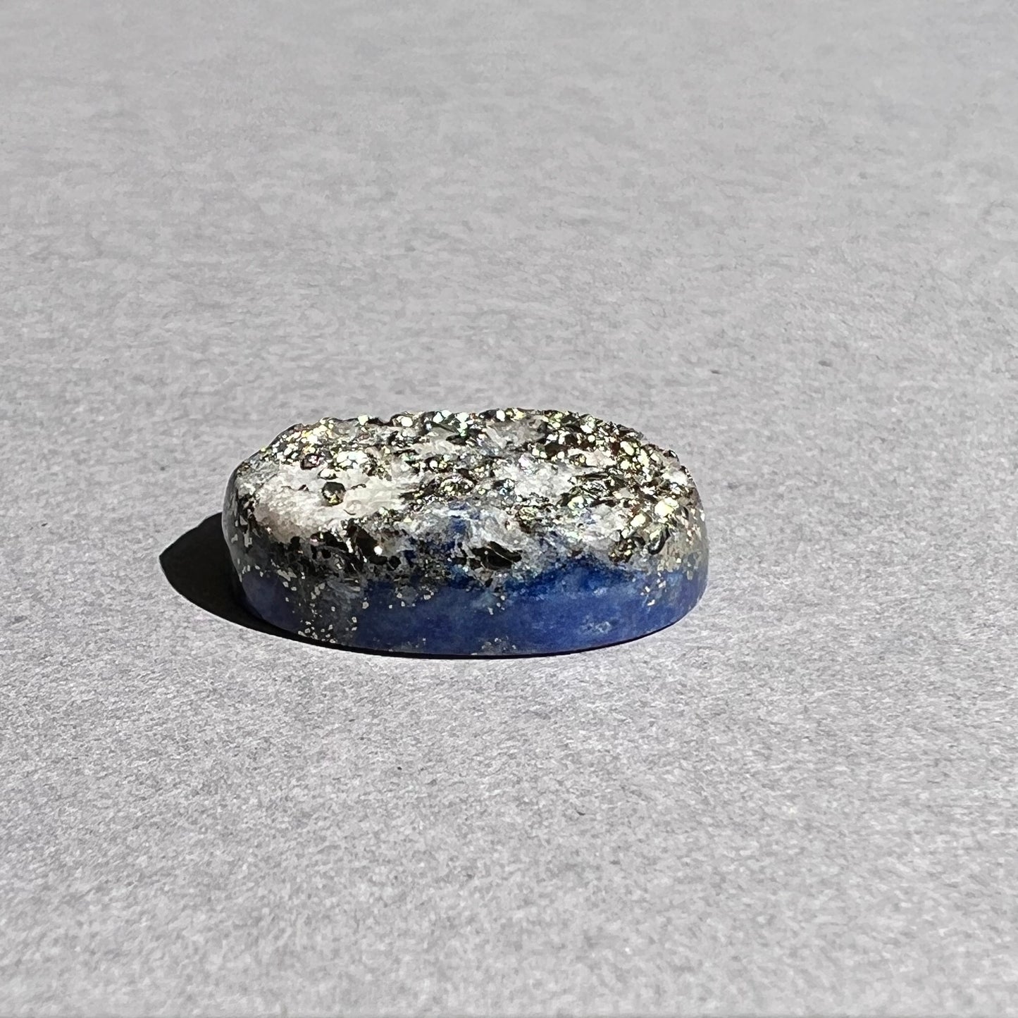 Lapis Lazuli w/natural surface Pyrite, 25.84 cts