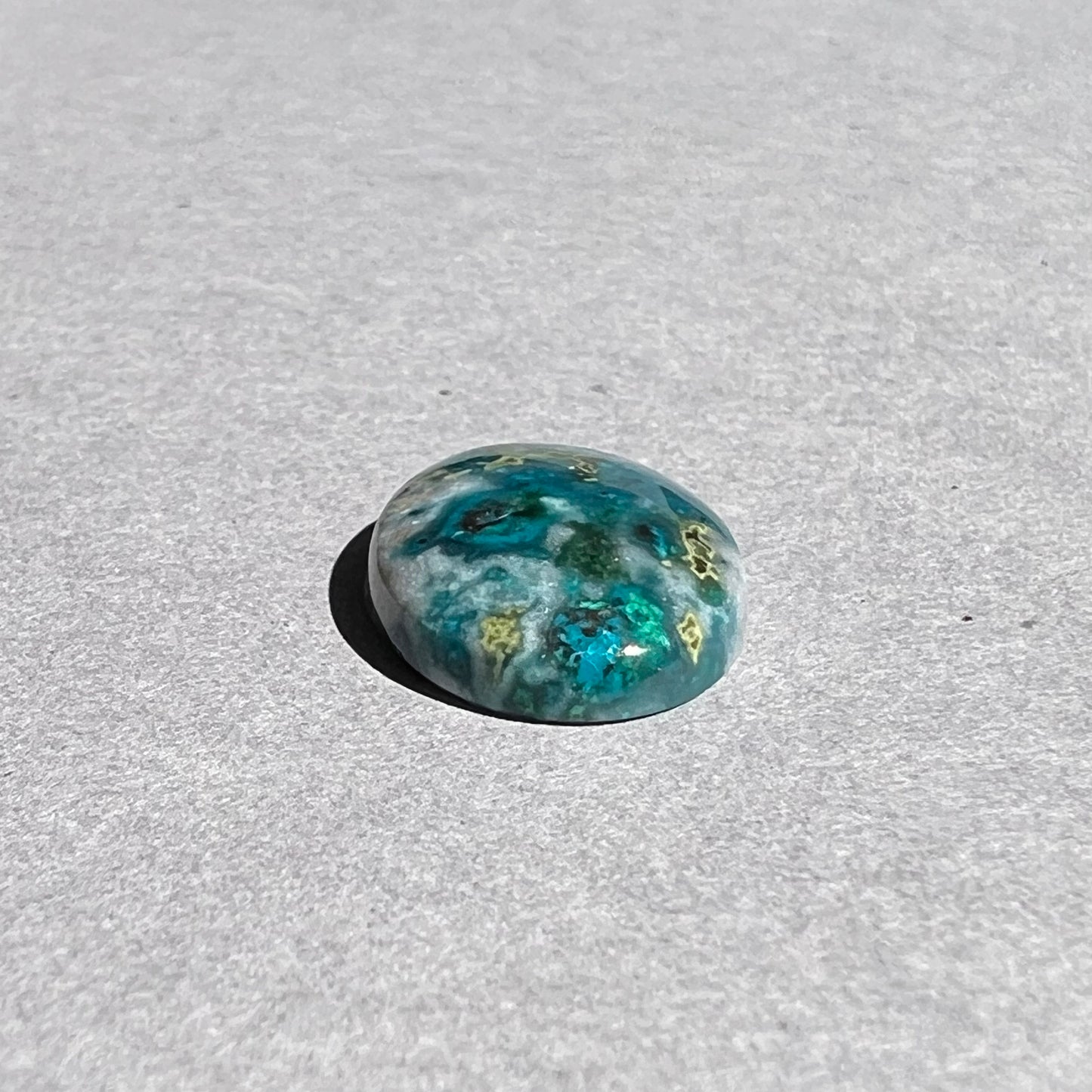 Needles Blue Chrysocolla, 8.54 cts.