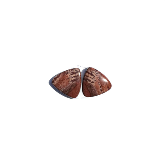 Reserved for Danielle C. ||  Owyhee Jasper PAIR, 14.93 ctw