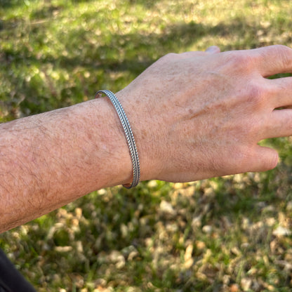 Twisted Rope & Coil Cuff Bracelet ✧ Made-to-Order