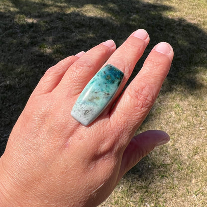 Danielle C.  |  Needles Blue Chrysocolla, 37.32 cts.