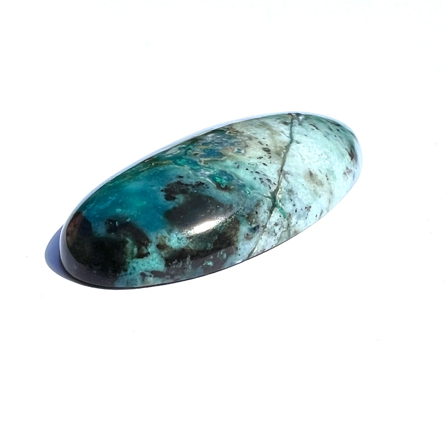 Danielle C.  |  Needles Blue Chrysocolla, 44.76 cts.