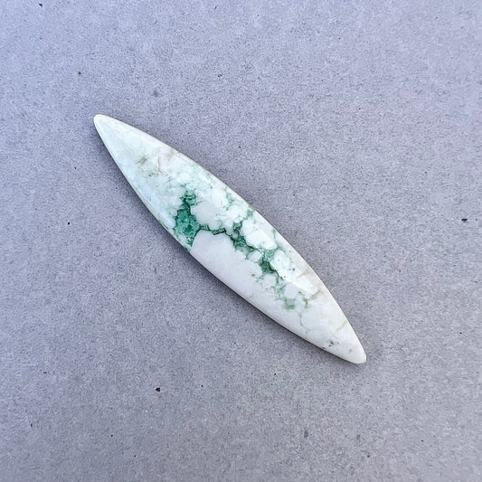 Ribbon Chrysoprase in Magnesite, 14.49 cts