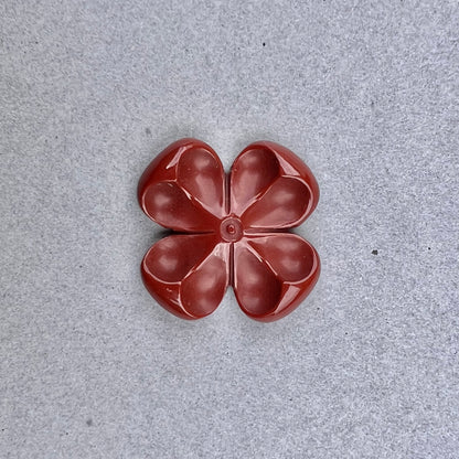 Red Jasper Flower Carving, 8.75 cts.