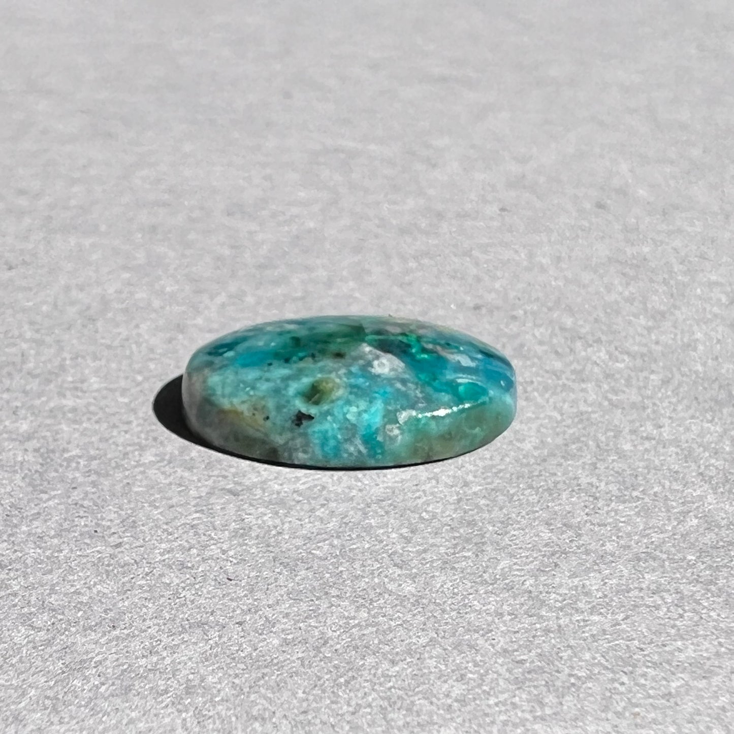 Needles Blue Chrysocolla, 7.73 cts.