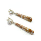 #7in7Earrings | Calico Lace Agate