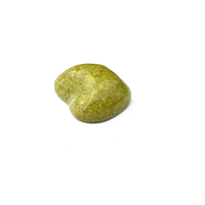 Green Opal Puffy Apple Carving, 6.81 cts