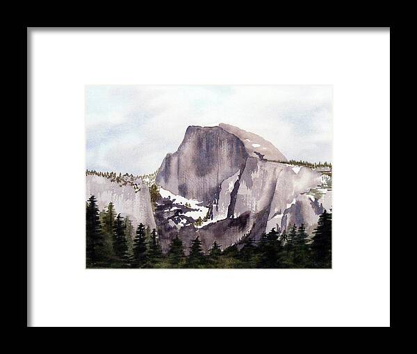 Half Dome, Yosemite National Park - Framed Print