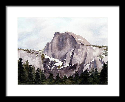 Half Dome, Yosemite National Park - Framed Print