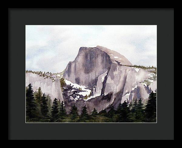 Half Dome, Yosemite National Park - Framed Print