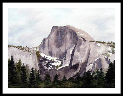 Half Dome, Yosemite National Park - Framed Print