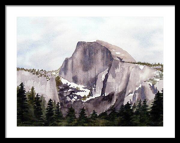 Half Dome, Yosemite National Park - Framed Print