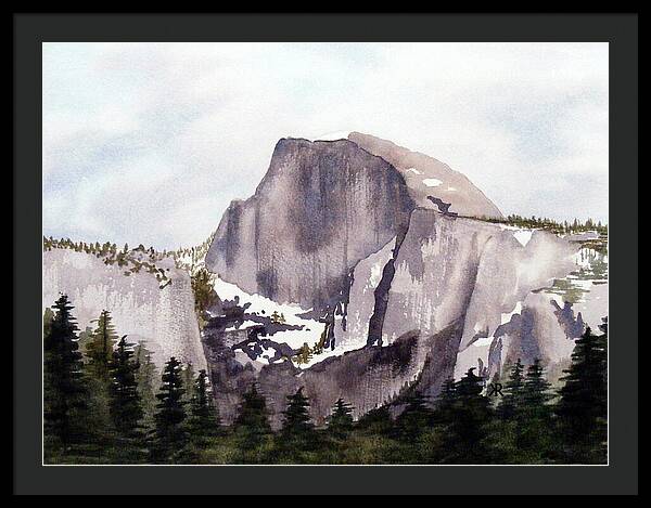 Half Dome, Yosemite National Park - Framed Print