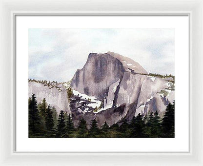 Half Dome, Yosemite National Park - Framed Print