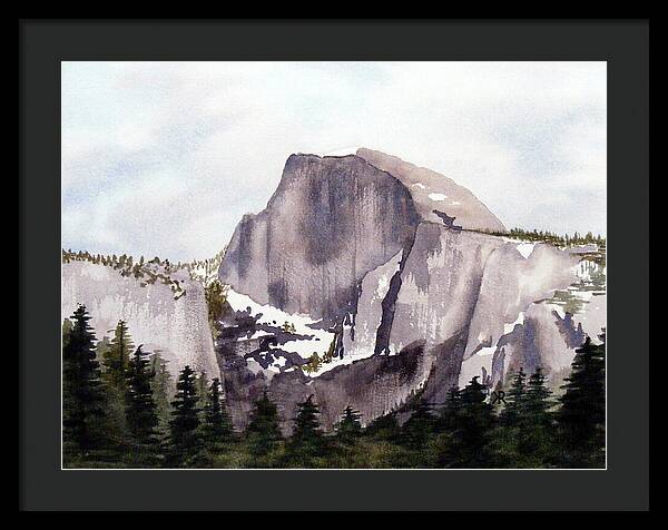 Half Dome, Yosemite National Park - Framed Print