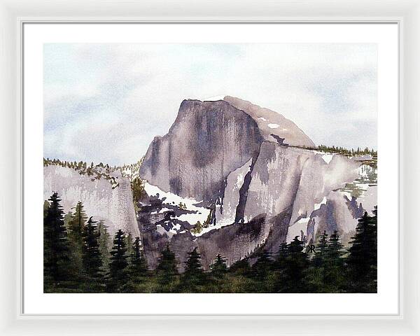 Half Dome, Yosemite National Park - Framed Print