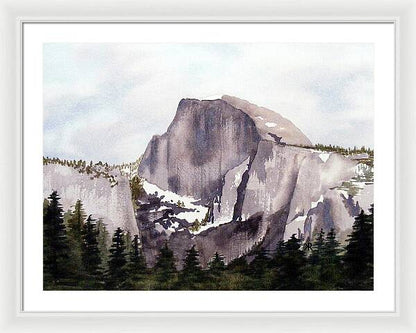 Half Dome, Yosemite National Park - Framed Print