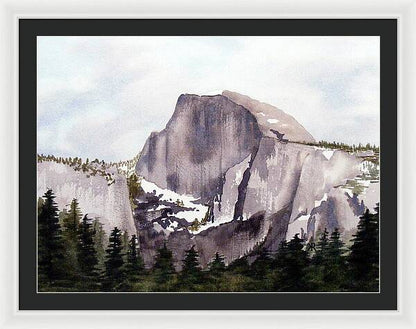 Half Dome, Yosemite National Park - Framed Print