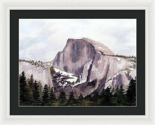 Half Dome, Yosemite National Park - Framed Print