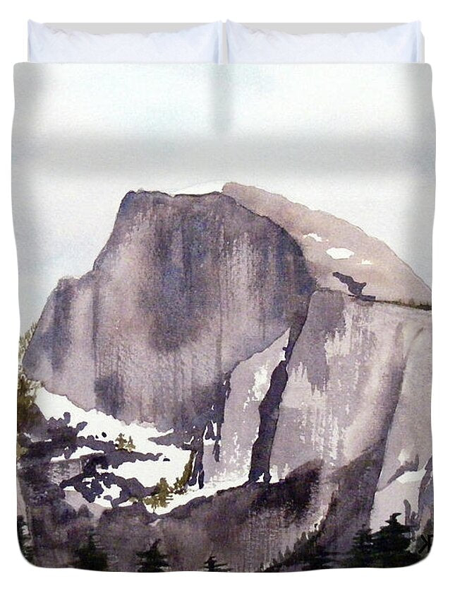 Half Dome, Yosemite National Park - Duvet Cover