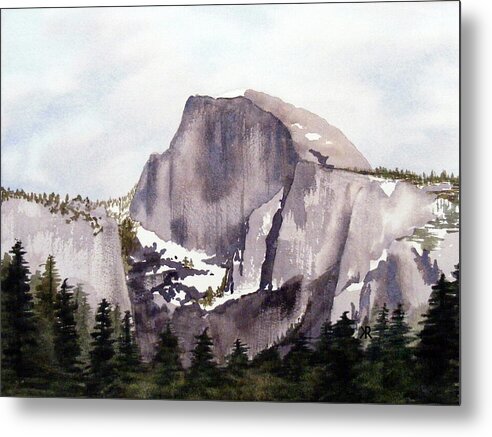 Half Dome, Yosemite National Park - Metal Print