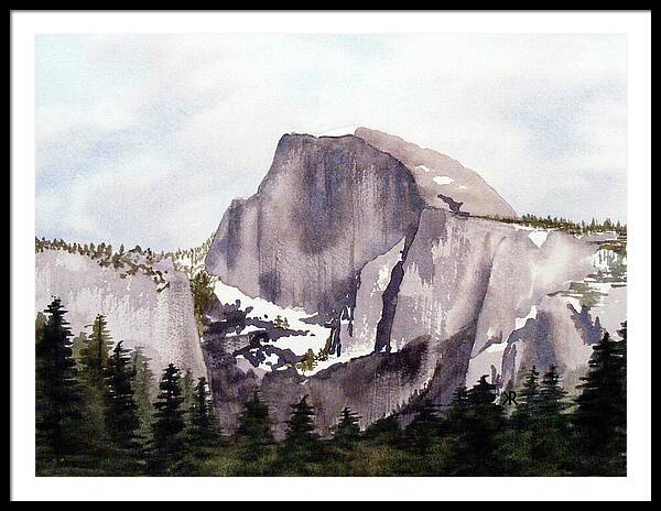 Half Dome, Yosemite National Park - Framed Print