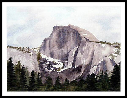 Half Dome, Yosemite National Park - Framed Print