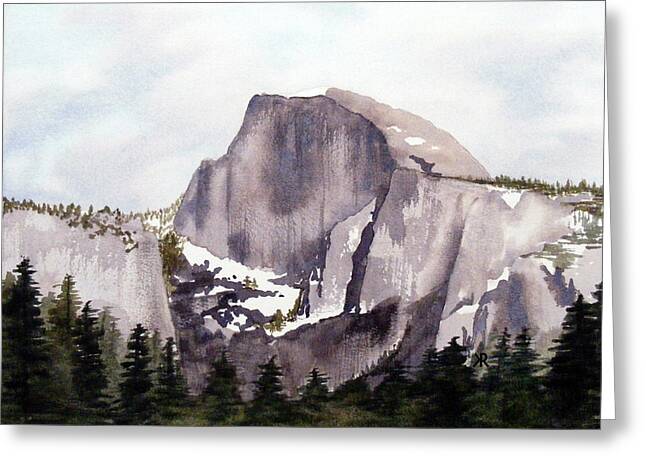 Half Dome, Yosemite National Park - Greeting Card