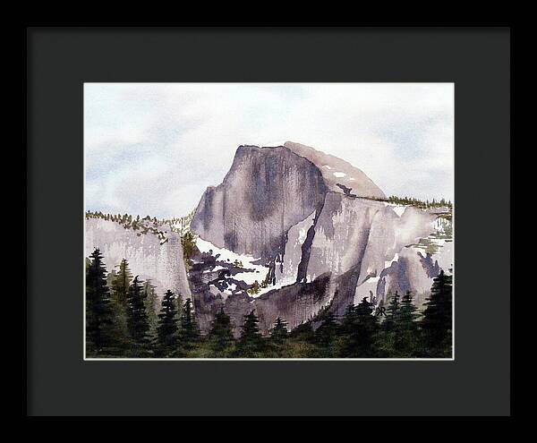 Half Dome, Yosemite National Park - Framed Print