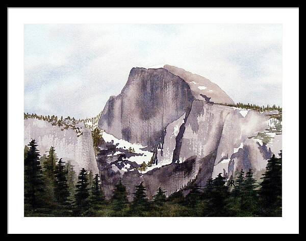 Half Dome, Yosemite National Park - Framed Print