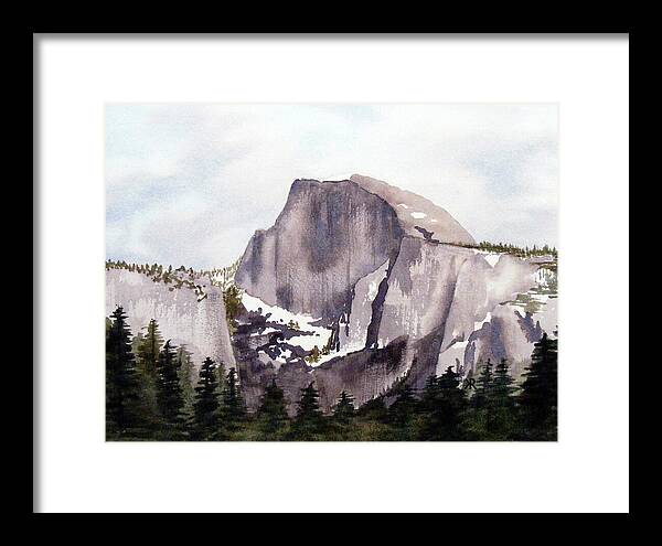 Half Dome, Yosemite National Park - Framed Print