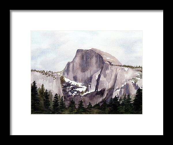 Half Dome, Yosemite National Park - Framed Print