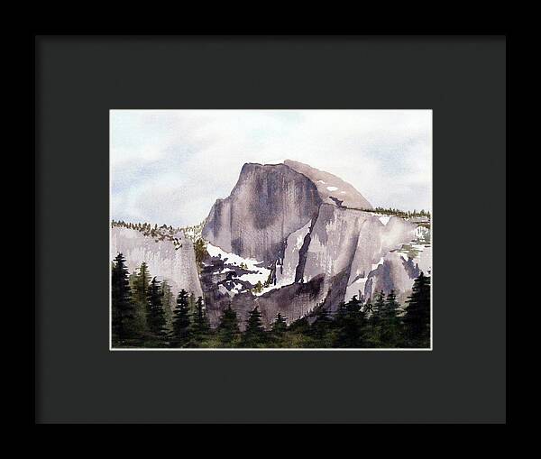 Half Dome, Yosemite National Park - Framed Print