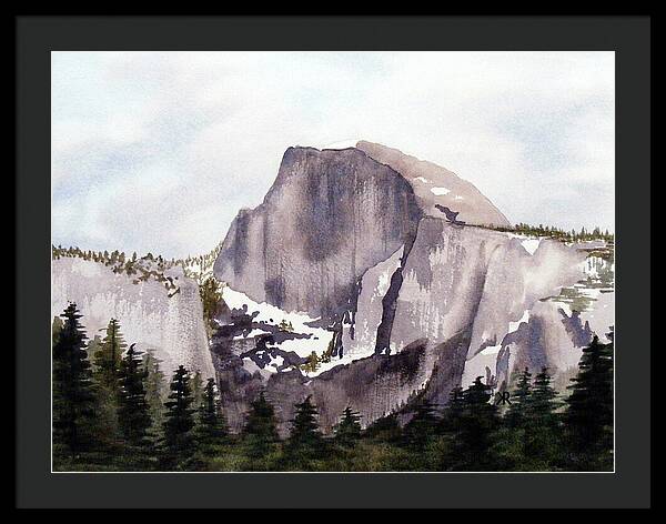 Half Dome, Yosemite National Park - Framed Print