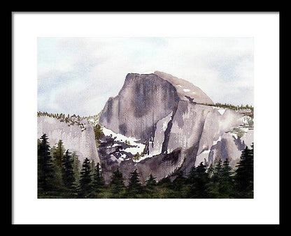 Half Dome, Yosemite National Park - Framed Print