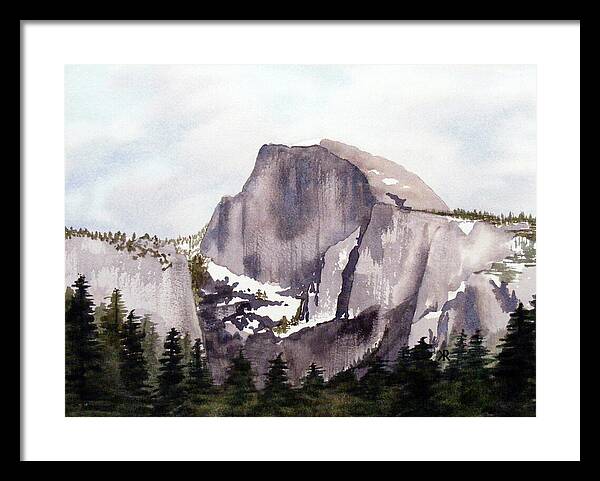 Half Dome, Yosemite National Park - Framed Print