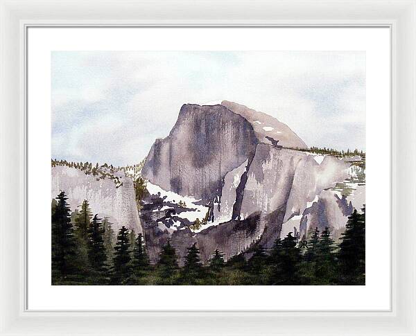 Half Dome, Yosemite National Park - Framed Print