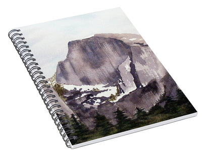 Half Dome, Yosemite National Park - Spiral Notebook