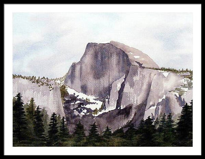 Half Dome, Yosemite National Park - Framed Print