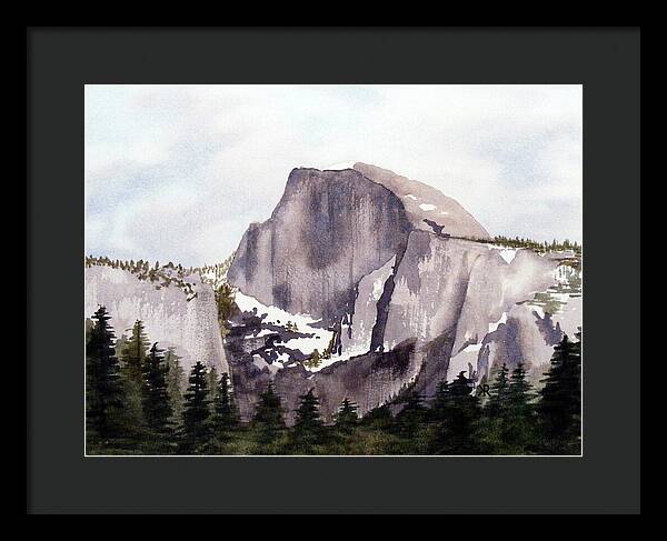 Half Dome, Yosemite National Park - Framed Print