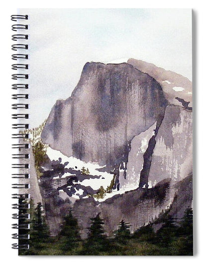 Half Dome, Yosemite National Park - Spiral Notebook