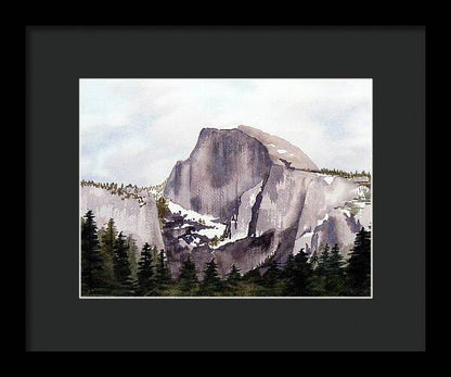 Half Dome, Yosemite National Park - Framed Print